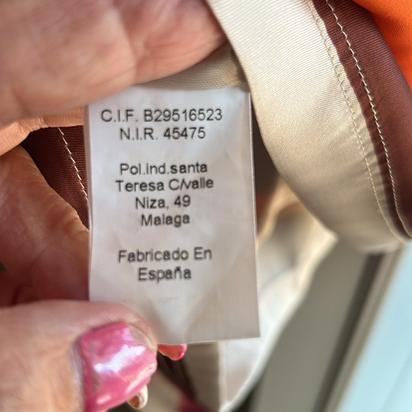 Gorgeous multicolor top/ mini dress - Picture 4 of 5